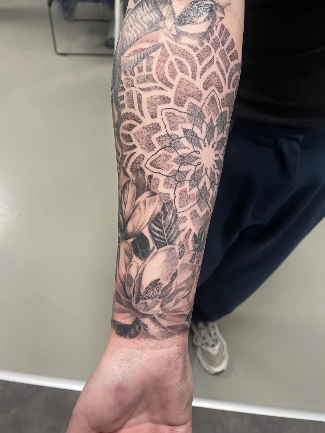 Mandala tatovering