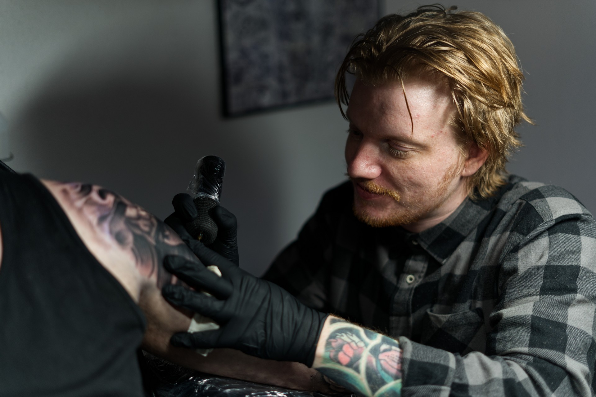 Gustav Levin professionel tatovør
